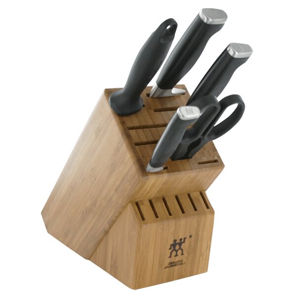 ZWILLING J A Henckels Zwilling Twin Four Star II 6 Piece Knife Block